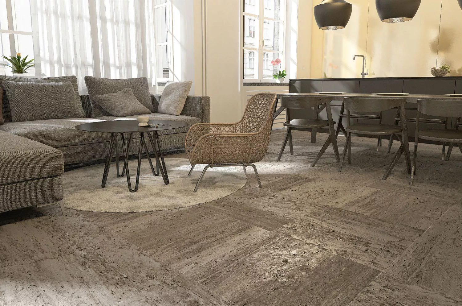 Travertine Terragres